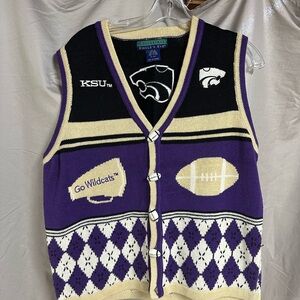 KSU K-State Wildcats Sweater Vest
